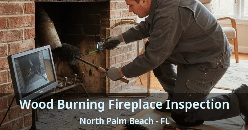 Wood Burning Fireplace Inspection North Palm Beach - FL
